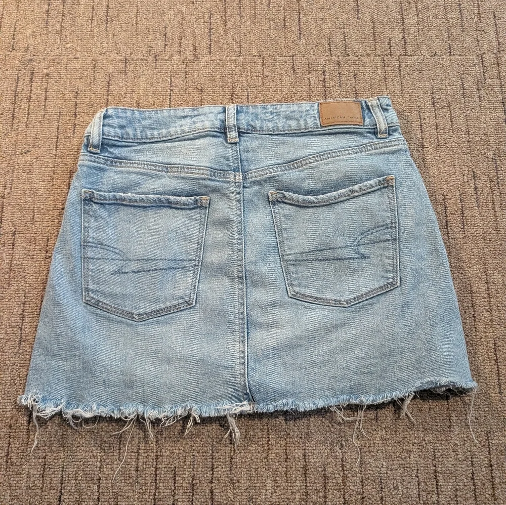 ✨ 5 For $50 American Eagle 90s High Waisted Mini Skirt Size 8 - Picture 7 of 7